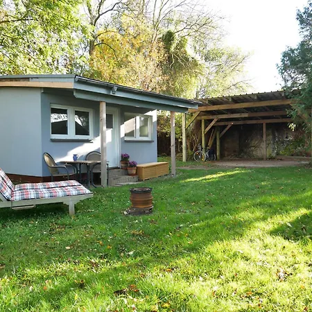 Apartman Kleiner Holzbungalow Grundmann Mit Naturgarten Wilhelmsfelde
